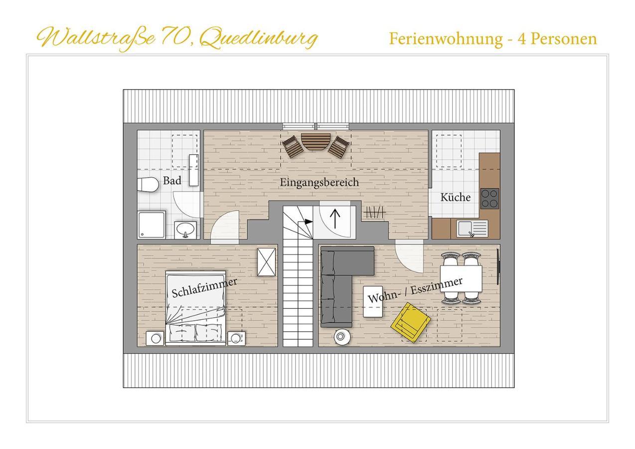 Ferienwohnung Quedlinburg Harz Ngoại thất bức ảnh